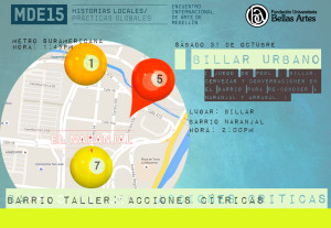 [:es]Billar urbano / Proyecto Barrio taller: acciones críticas[:] @ Medellin | Antioquia | Colombia