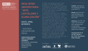 [:es]Mesa Interuniversitaria: arte, capitalismo y globalización[:] @ Fundación Universitaria Bellas Artes | Antioquia | Colombia