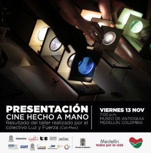 [:es]Performance + Clausura del taller Cine hecho a mano[:] @ Museo de Antioquia